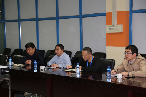 万名干手下下层烟台市国企一队到6008集团官方网站软件公司调研座谈